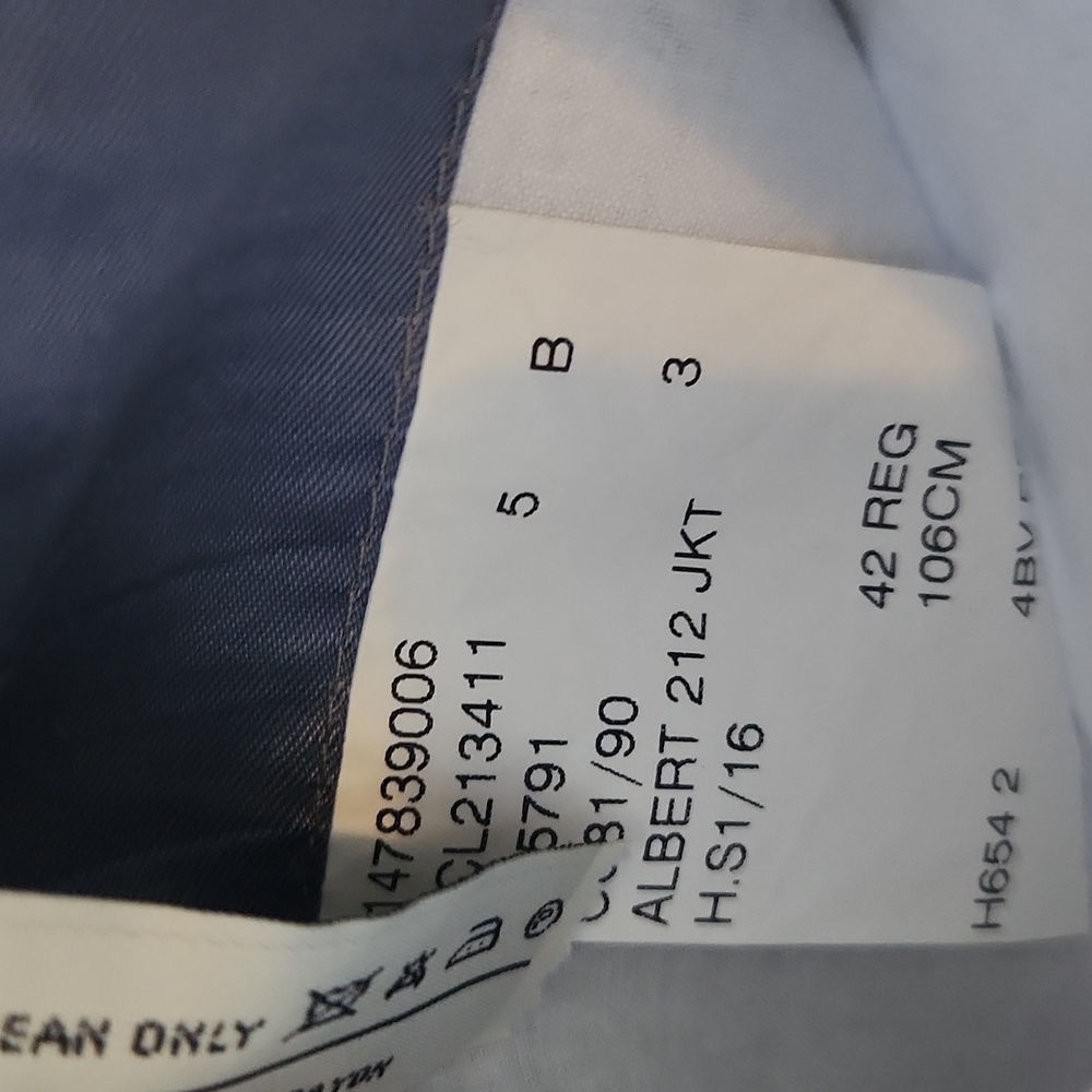 🔥clearance🔥 Ralph Lauren Purple Label Elegant Blue Sport Coat Blazer - Picture 6 of 6